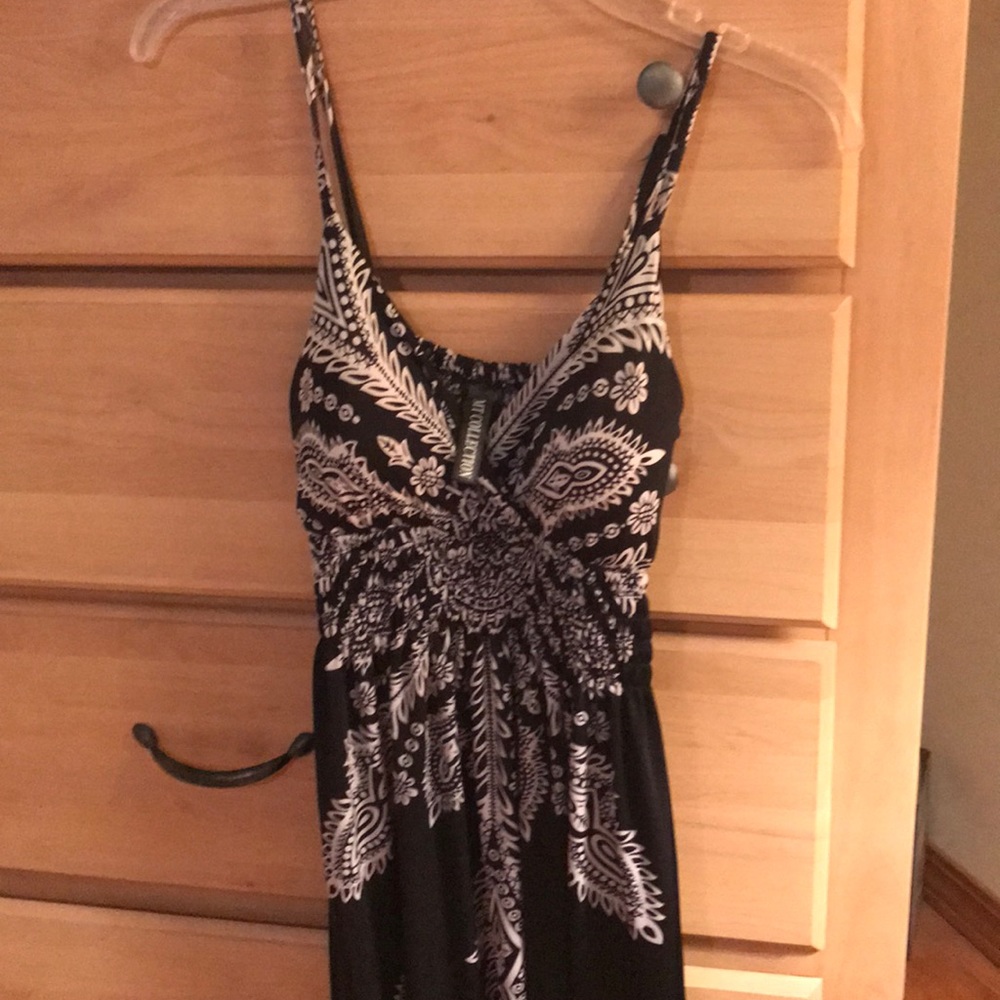 Black and White sun dress
